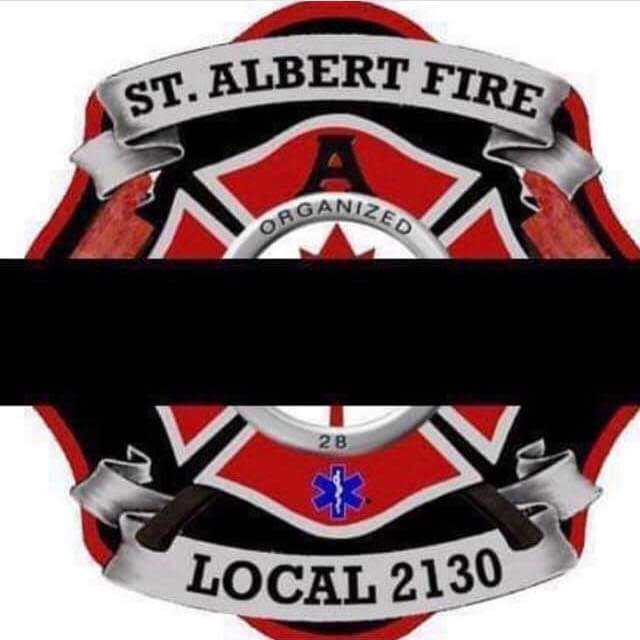 Condolences are with our brothers and sisters with St.Albert Fire Services
