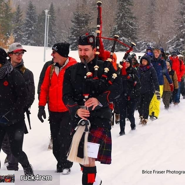 We will be participating in The Rucksack March for Remembrance