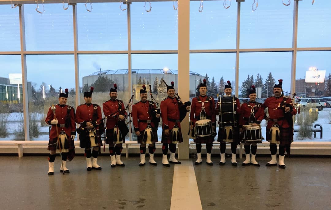 Band group photo, from last years recruit graduation On Nov 29th- Class151