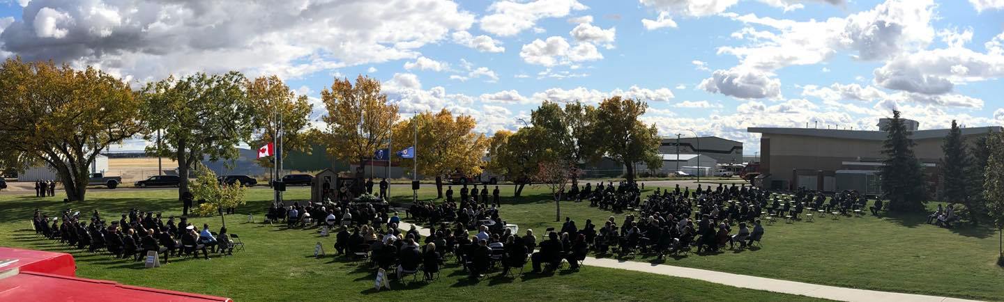  Medicine Hat Fire layed to rest beloved brother Lt. Cam Potts