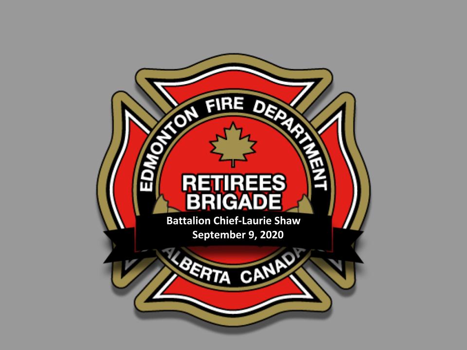 Retired Battalion Chief-Laurie Shaw