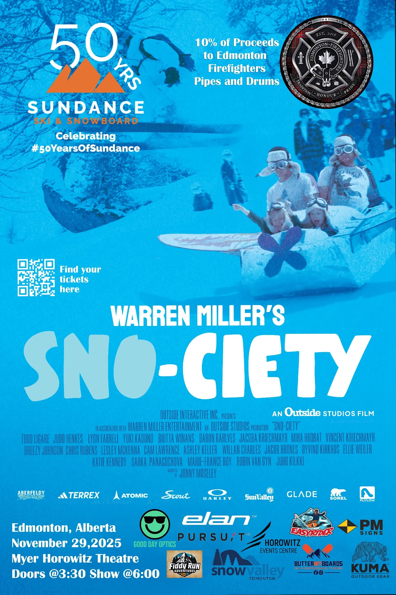 Warren Miller's Sno Society film screening
