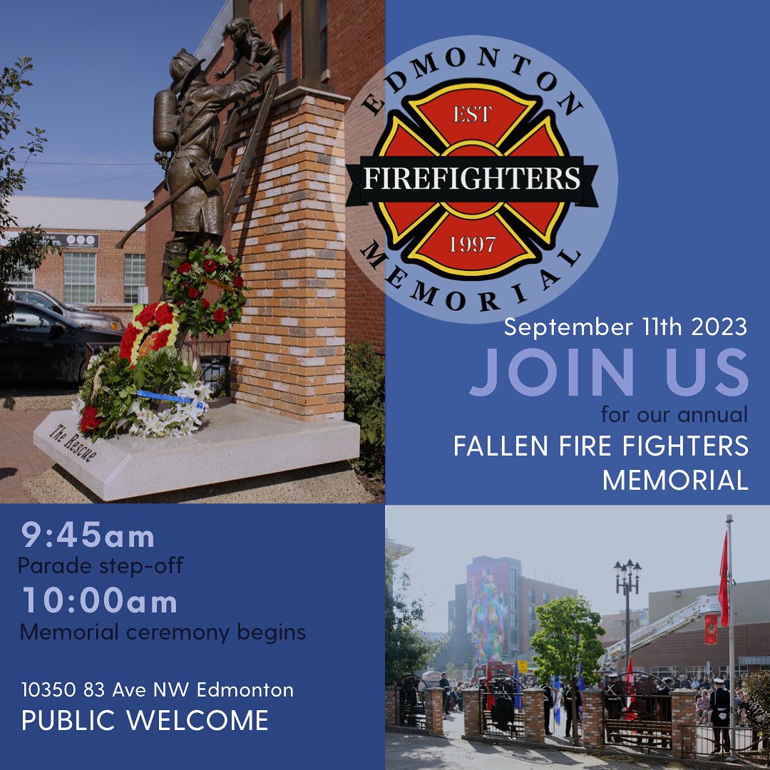 Annual Edmonton Firefighters Memorial