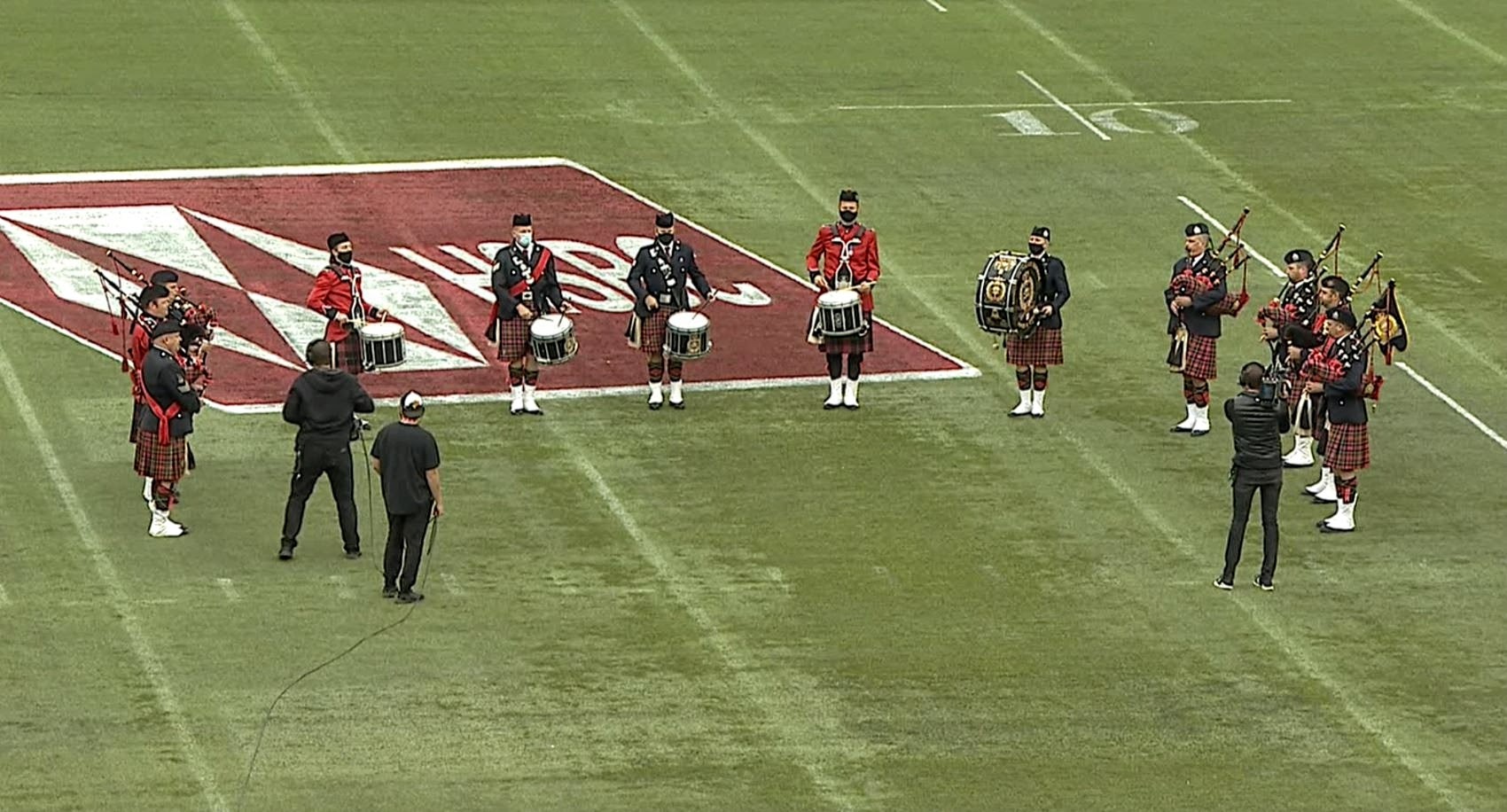 Rugby 7s Edmonton intermission performance pics